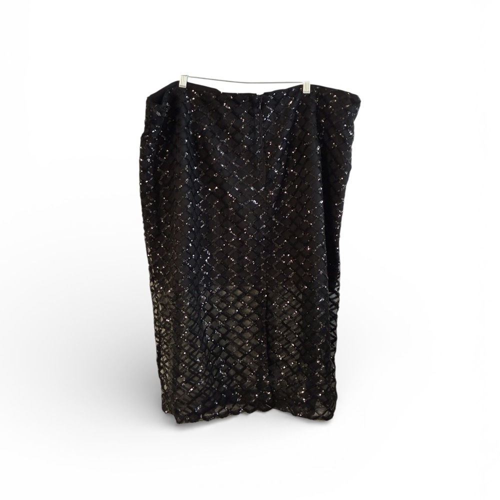 J. Crew Black sequence skirt.. - Picture 2 of 4